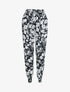 Pantalon sarouel à imprimés - noir - 3