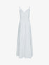Robe à buste à détails crochet - blanc - 1