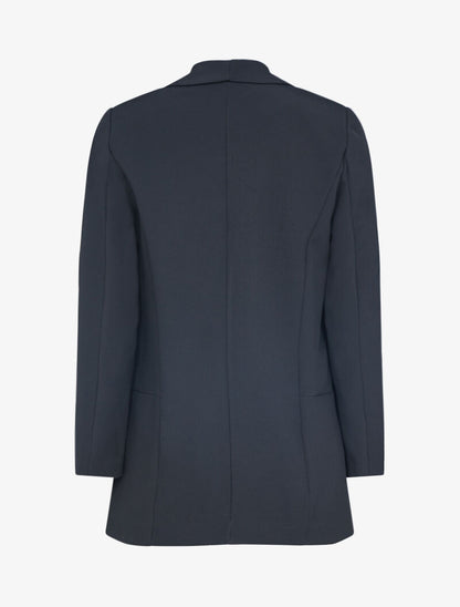Blazer ouvert à fausses poches - noir - 2