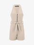 Combishort à buste zippé - beige - 3