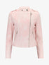 Veste ajustée à effet délavé - rose - 3