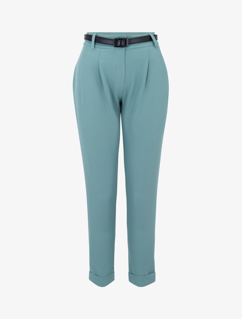 7/8 Karottenhose - Türkis