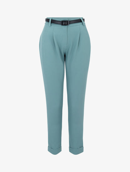 7/8 Karottenhose - Türkis
