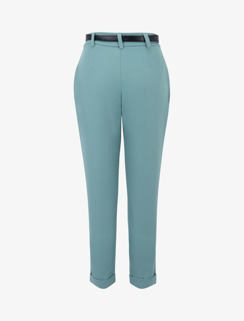 7/8 Karottenhose - Türkis