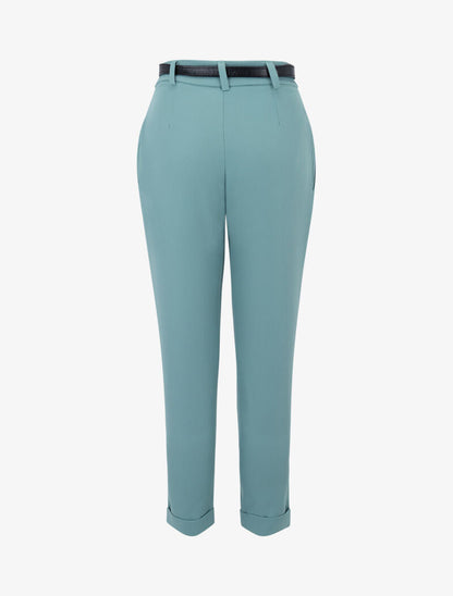 7/8 Karottenhose - Türkis