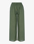 Pantalon fluide uni - kaki - 1