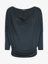 Top fluide coupe chauve souris - noir - 1