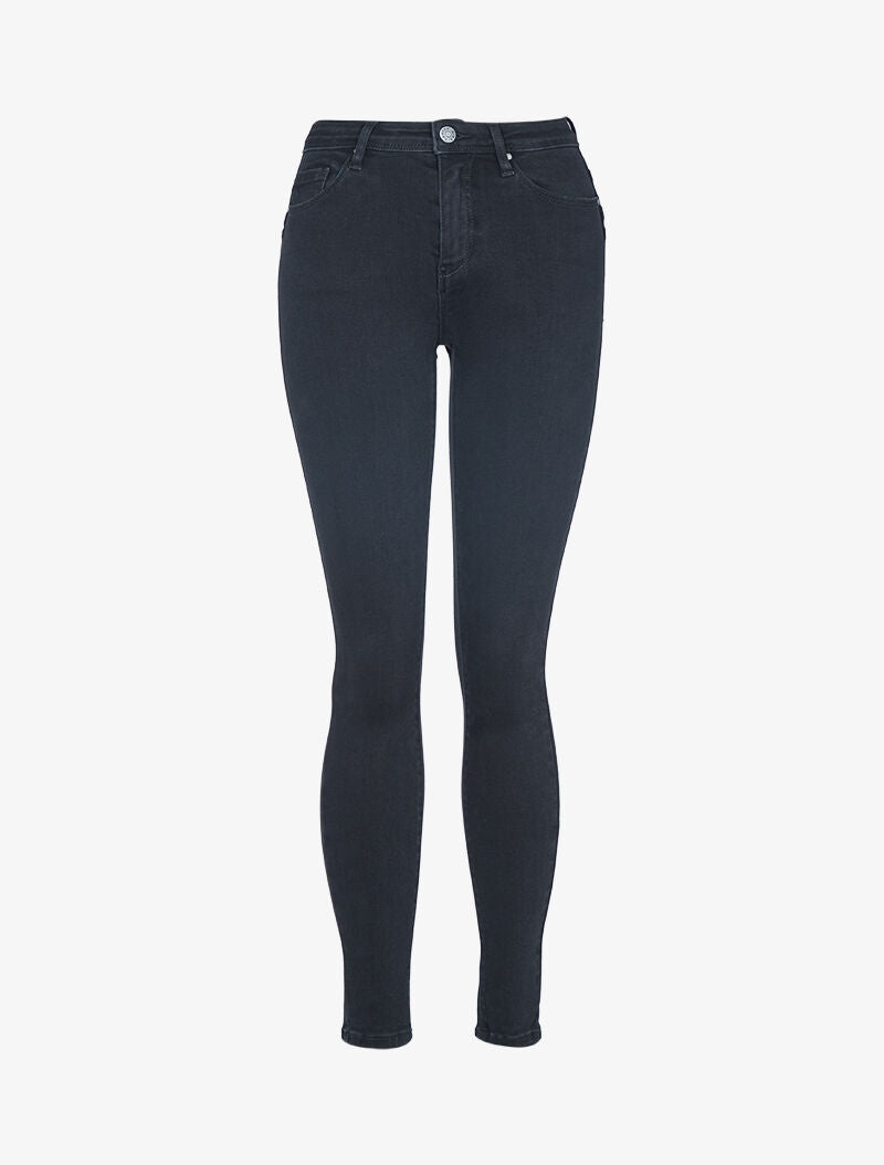 Jean push up coupe skinny - noir - 3