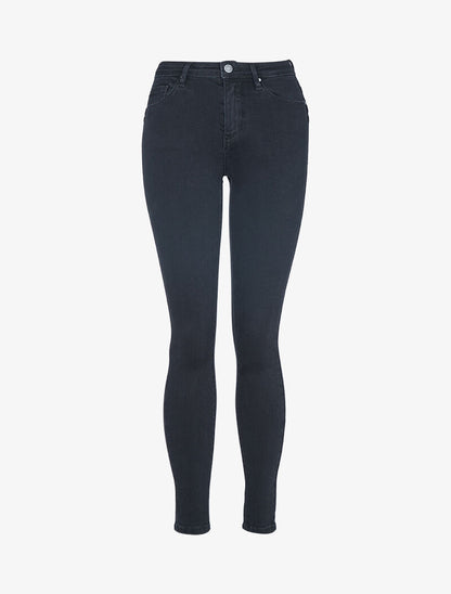 Jean push up coupe skinny - noir - 3