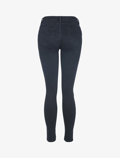 Jean push up coupe skinny - noir - 4