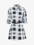 Chemise longue à imprimés - noir - 3