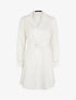 Robe chemise casual - blanc - 3