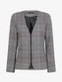 Blazer ouvert à imprimés - noir - 3