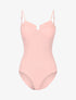 Body à décolleté corbeille - rose - 3