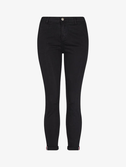 Jean skinny uni - noir - 1