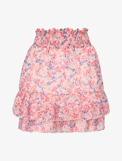 Mini jupe à imprimé floral - rose - 2
