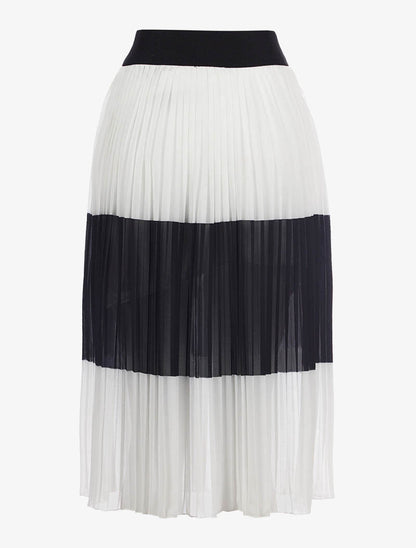 Jupe voile froissée - noir - 2