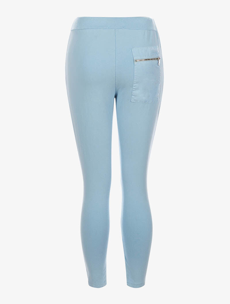 Jogginghose 7/8 einfarbig - Himmelblau