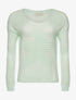 Pull étoile en relief - vert d&
