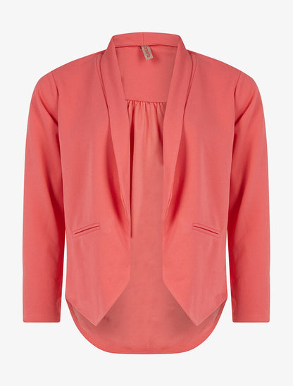 Blazer asymétrique - fushia - 3