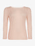 Pull côtés torsadés - rose - 3