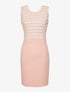 Robe buste à empiècement - rose - 3