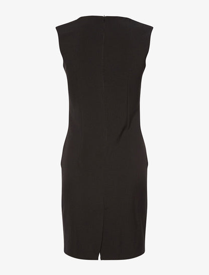Robe bandes contrastées - noir - 5