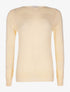 Pull bandes maille en relief - jaune - 1