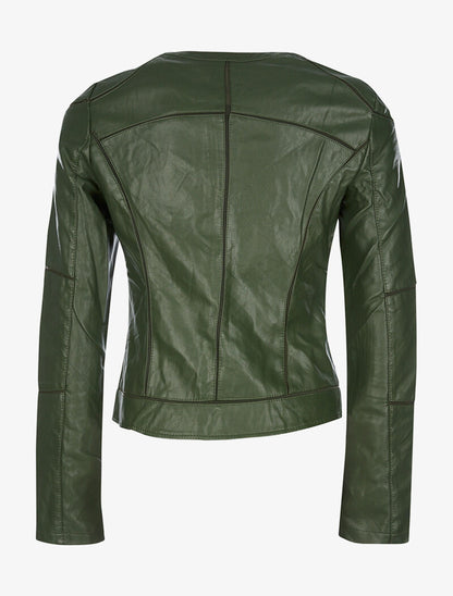 Veste à empiècements - kaki - 2