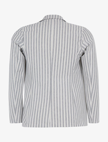 Veste légère rayée - gris - 2