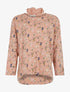 Top ample et foulard - rose - 3