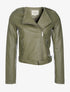 Perfecto basic à picots - kaki - 1