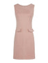 Robe daim trompe l&