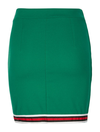Jupe à lignes sport - vert - 2