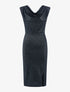 Robe mi-longue scintillante - argent - 8