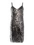 Robe à sequins plats - argent - 1