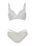 Ensemble SG et culotte fines lanières - blanc - 1
