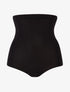 Culotte gainante unie - Noir - 1
