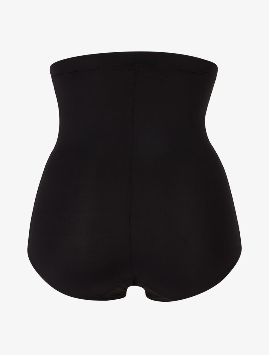 Culotte gainante unie - Noir - 2