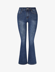 Jean push up coupe flare - Bleu - 4