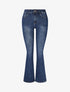 Jean push up coupe flare - Bleu - 4