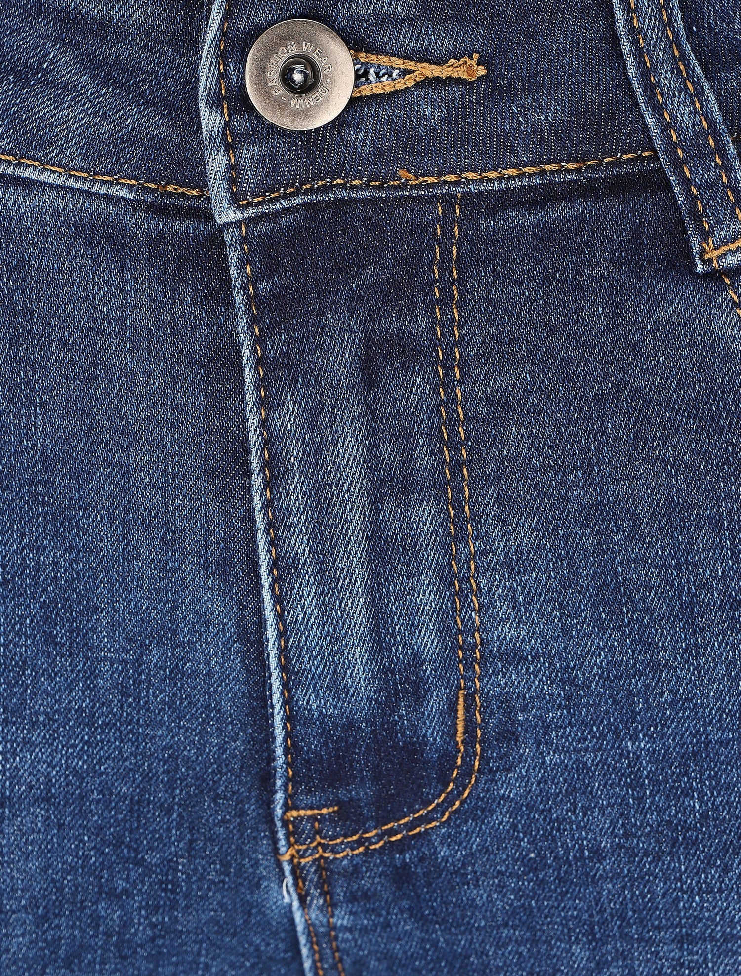 Jean push up coupe flare - Bleu - 3