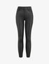 Jean skinny ciré push-up - Noir - 4