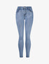 Jean push up coupe skinny - Bleu - 1