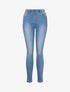 Jean élastiqué coupe skinny - Bleu - 4
