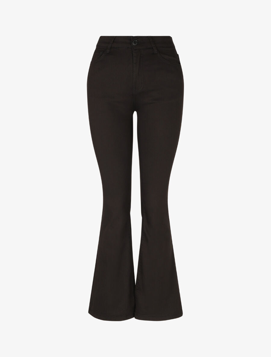 Jean flare taille standard uni - Noir - 1