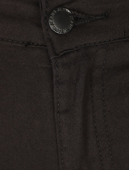 Jean flare taille standard uni - Noir - 3