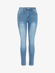 Jean push up coupe slim - Bleu - 4