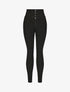 Jean taille empire coupe slim - Noir - 1