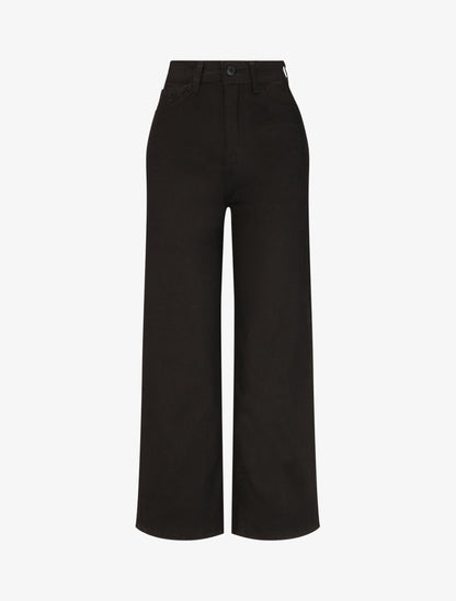 Jean large coupe droite - Noir - 4